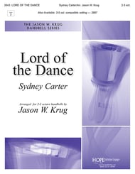 Lord of the Dance Handbell sheet music cover Thumbnail